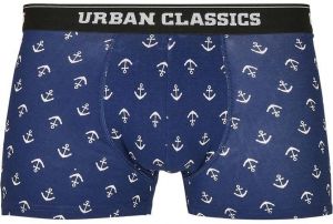 Men's Boxer Shorts 5-pack anchor aop+blk+blk+cha+cha