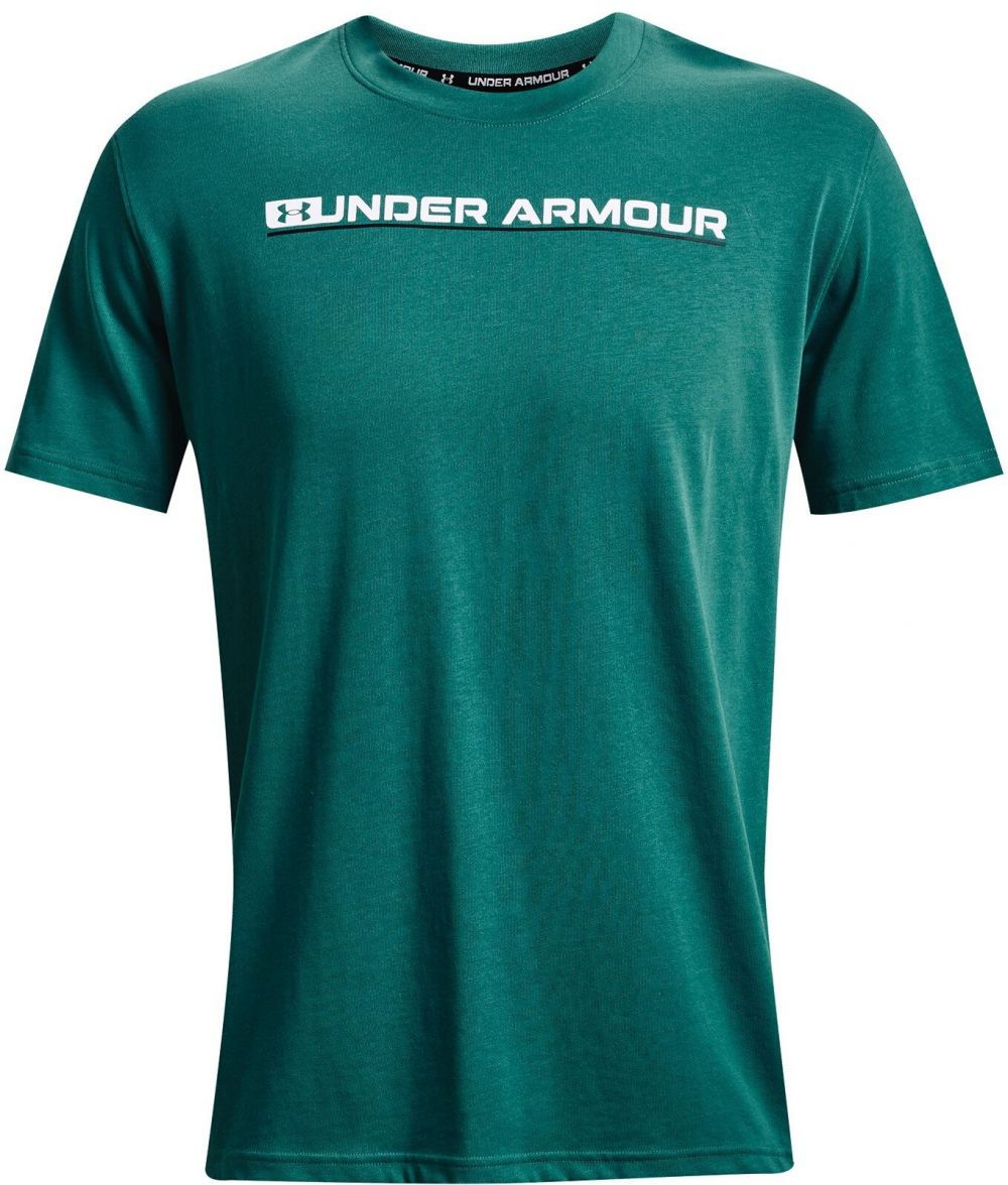 Men's T-shirt Under Armour UA OUTLINE SYMBOL GRID SS-BLU S
