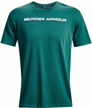 Men's T-shirt Under Armour UA OUTLINE SYMBOL GRID SS-BLU S