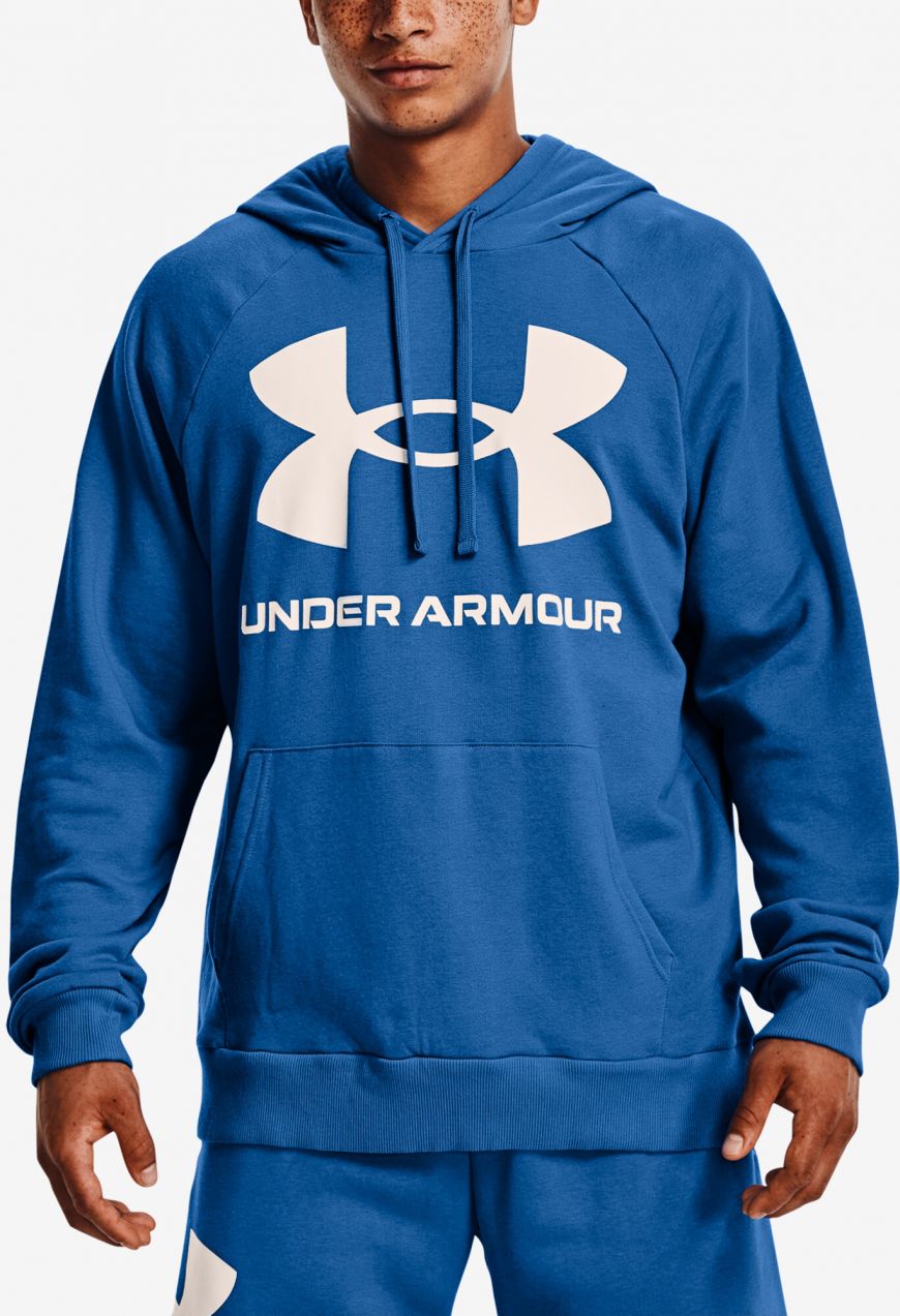 Men's Under Armour Rival Fleece Big Logo Sweatshirt HD-BLU M