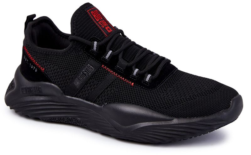 Men's Sport Shoes Memory Foam Big Star KK174255 Black
