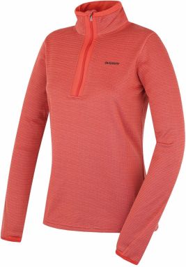Women's sweatshirt with turtleneck HUSKY Artic L fd. Red