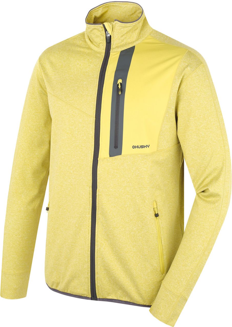 Men's sweatshirt HUSKY Ane M lime green