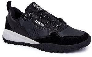 Men's Classic Sport Shoes Memory Foam Big Star KK174270 Black