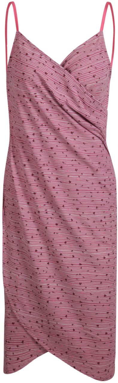 Women's beach dress ALPINE PRO YARA Bordeaux variant pb