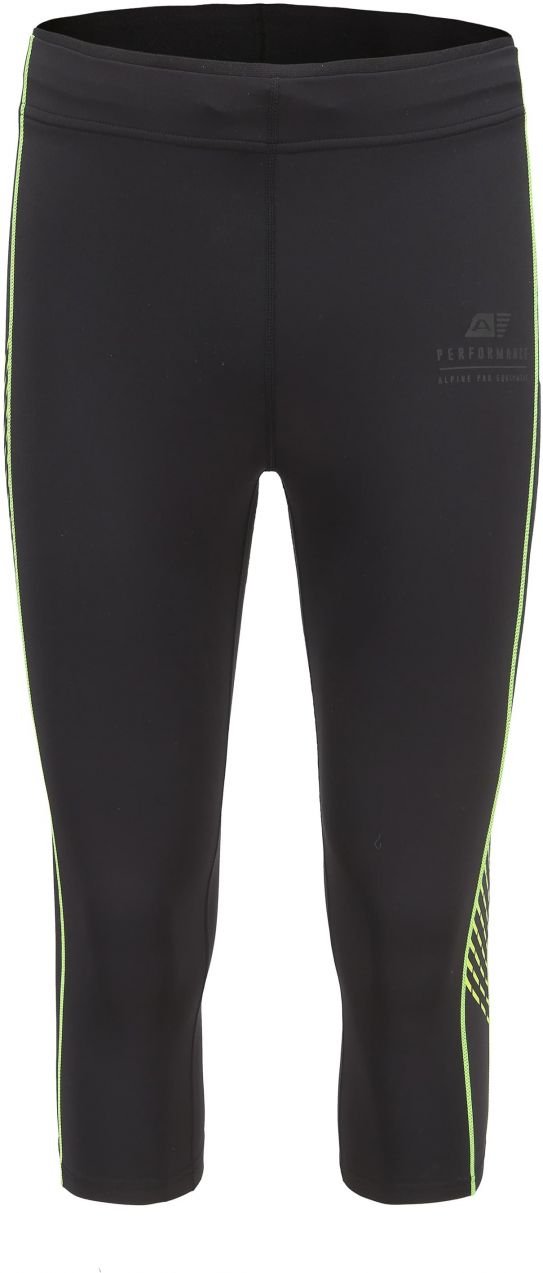 Men's quick-drying capri ALPINE PRO KOLÁČ neon safety yellow