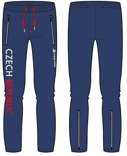 Men's trousers ALPINE PRO ZABEN czech blue