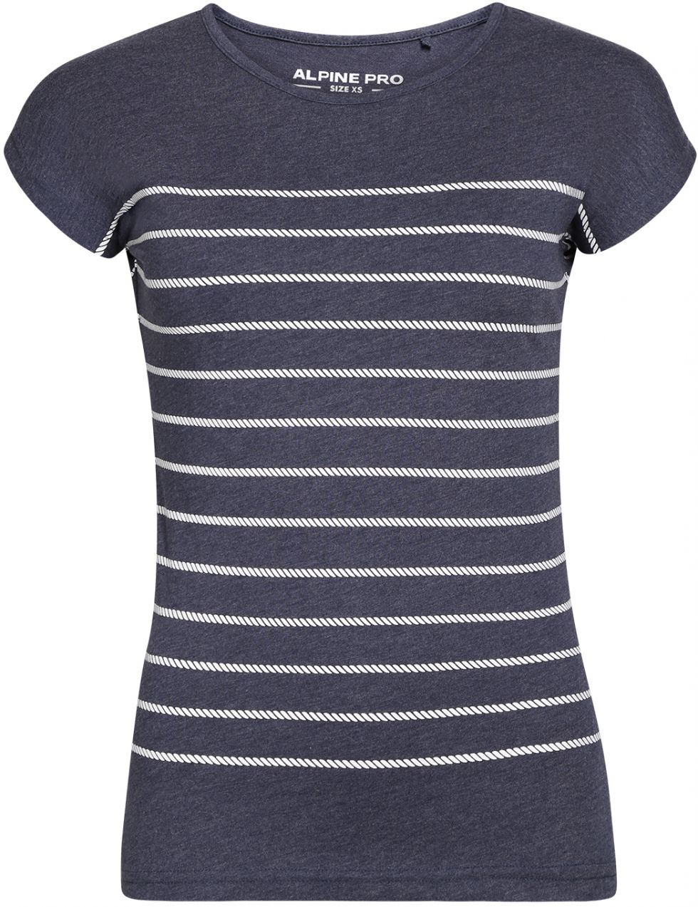 Women's T-shirt ALPINE PRO HUNGA MOOD INDIGO