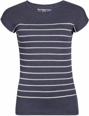 Women's T-shirt ALPINE PRO HUNGA MOOD INDIGO