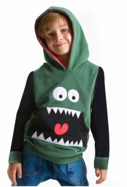 Denokids Gourmet chlapčenské mikiny s kapucňou a mikiny.