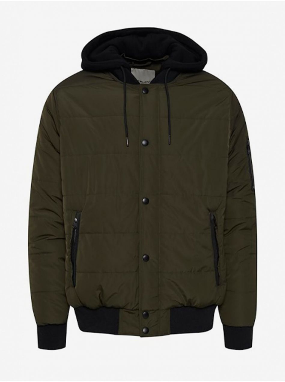 Pánska bunda Blend Khaki