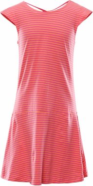 Children's cotton dress ALPINE PRO REATO magenta