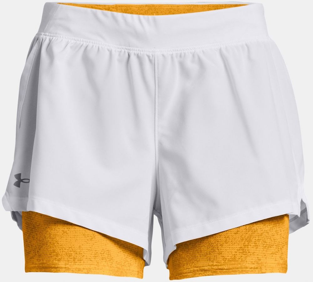 Nohavice a kraťasy pre ženy Under Armour - biela