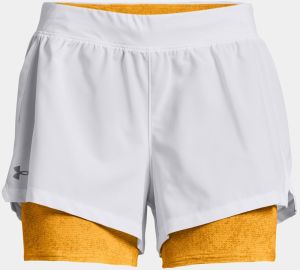 Nohavice a kraťasy pre ženy Under Armour - biela