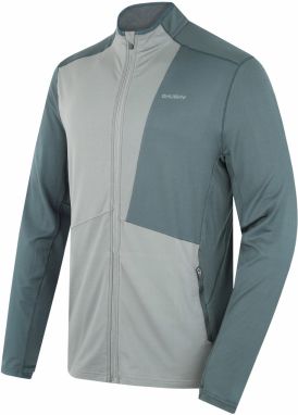Men's sweatshirt HUSKY Tarp zipper M black green/dk. grey green