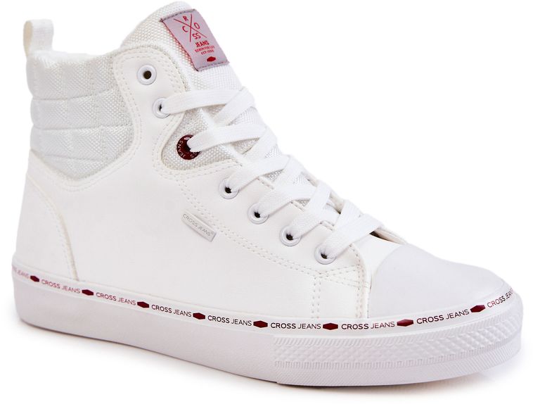 Men's Sneakers High Insulated Cross Jeans KK1R4056C White
