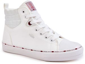 Men's Sneakers High Insulated Cross Jeans KK1R4056C White