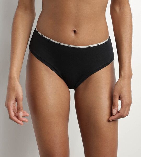 DIM ICONS MIDI BRIEF - Dámske nohavičky - čierna