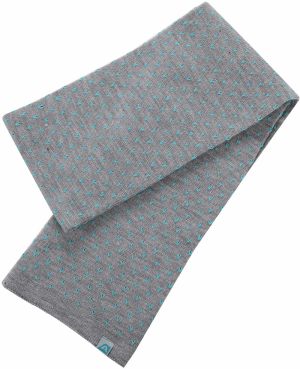 Knitted scarf ALPINE PRO JOSEBE viridian