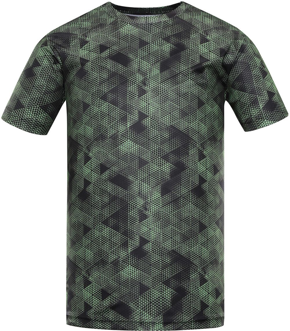 Men's functional T-shirt ALPINE PRO QUATR black variant pa