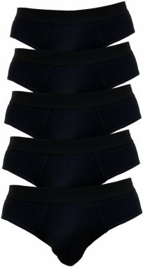 5PACK men's briefs Nedeto black
