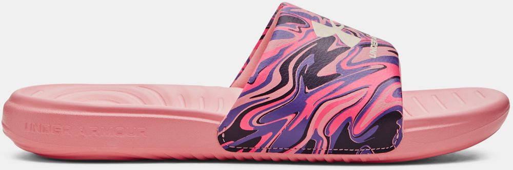 Papuče, žabky pre ženy Under Armour - ružová