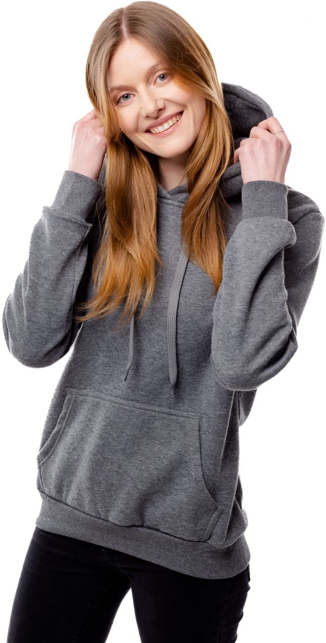 Women's Hoodie GLANO - dark gray