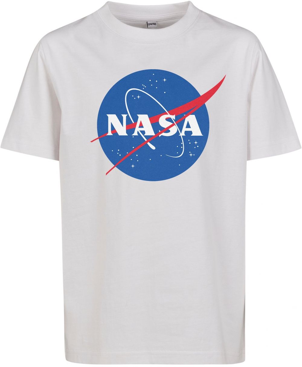 Detské tričko NASA Insignia biele