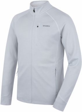 Men's merino wool sweatshirt HUSKY Alou M light grey
