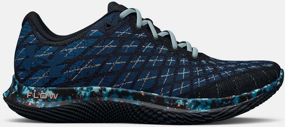 Modro-čierne dámske tenisky Under Armour UA W FLOW Velociti Wind2 DSD