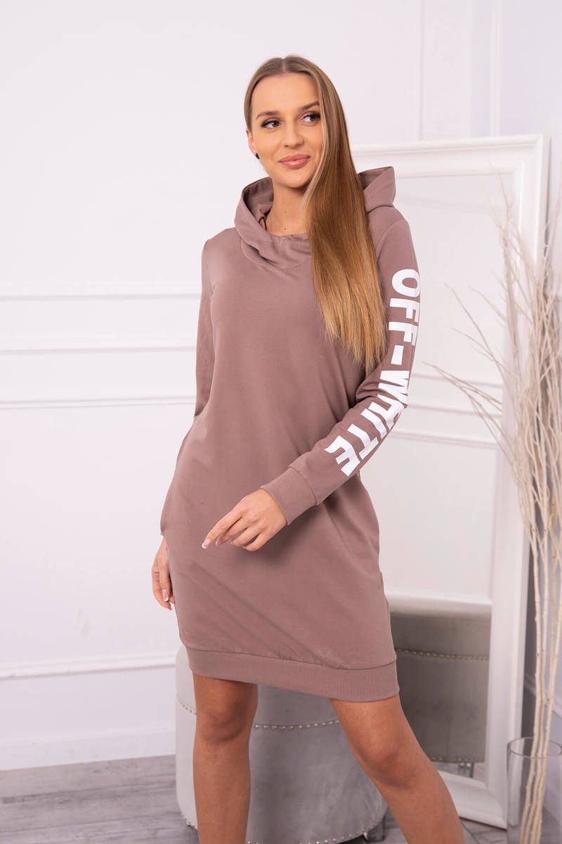 Dress off White mocca