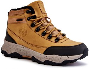 Men's insulated trekking shoes Cross Jeans KK1R4026C Camel