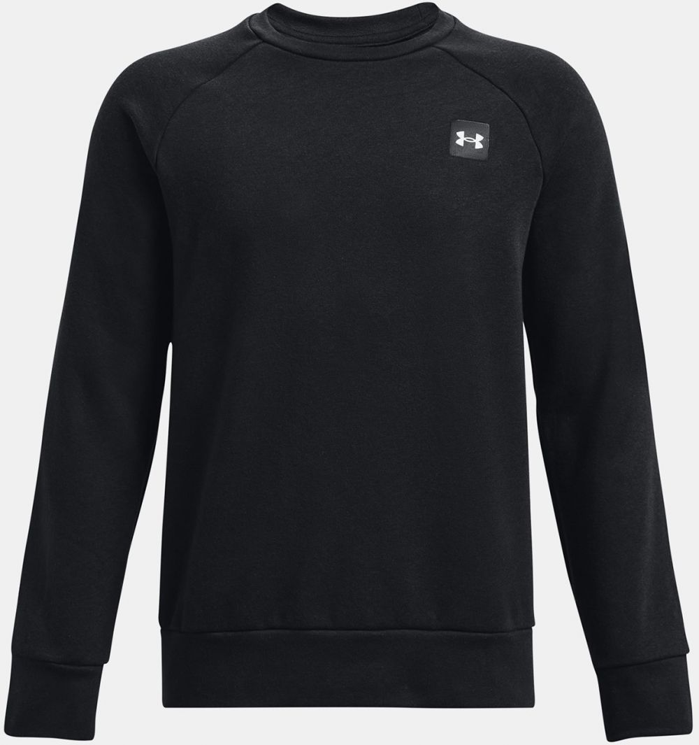Čierna chlapčenská mikina Under Armour UA Rival Fleece Crew