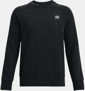 Čierna chlapčenská mikina Under Armour UA Rival Fleece Crew