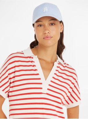 Čiapky, čelenky, klobúky pre ženy Tommy Hilfiger - modrá, biela