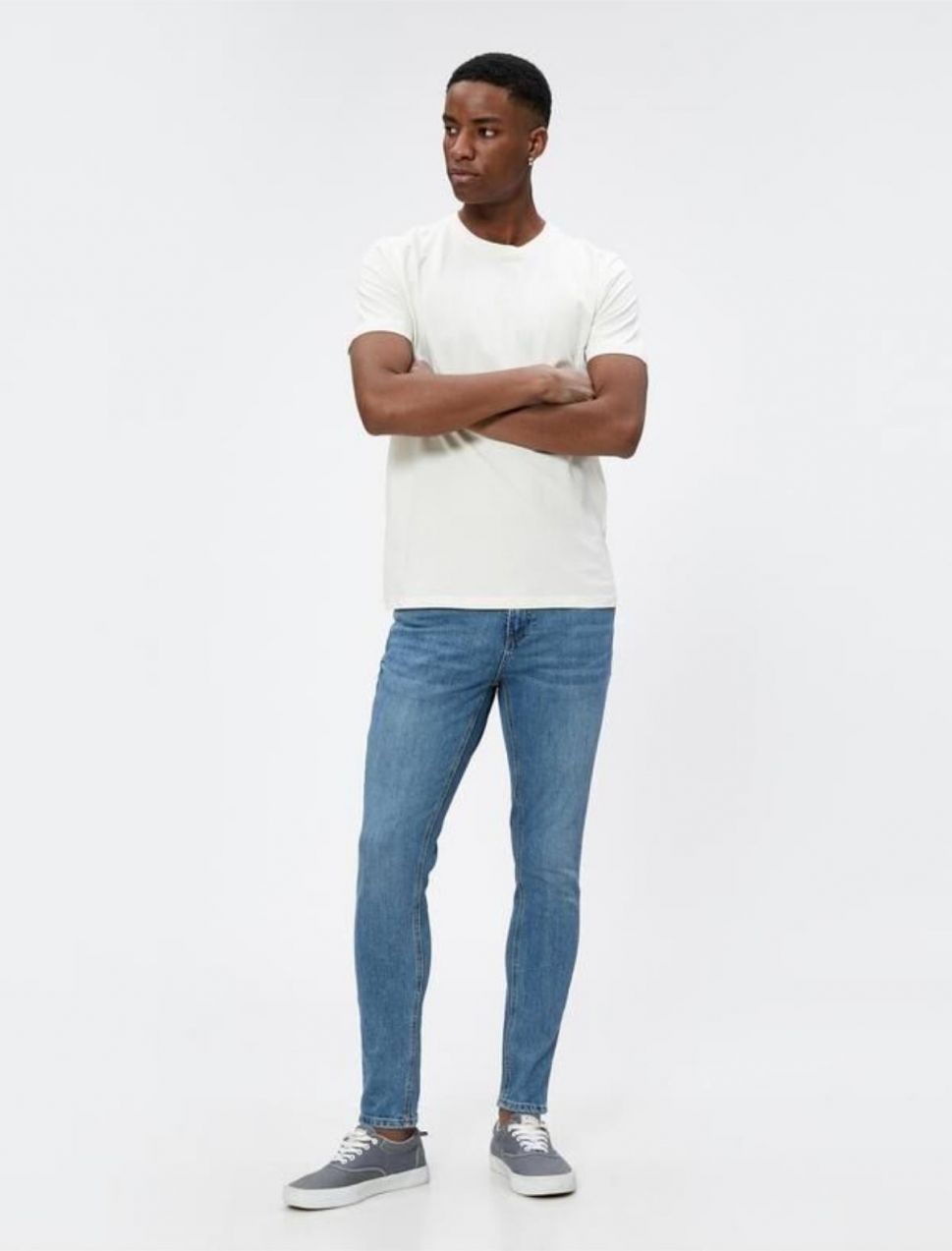 Koton Super Skinny Pánske Džínsy - 3sam40107nd