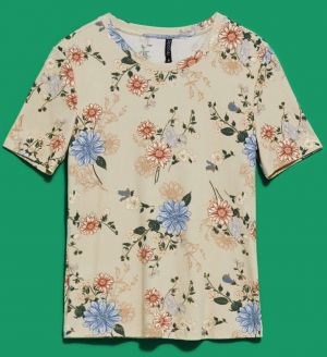 WOMEN'S T-SHIRT L-TS-4095 CAN NOT BE WHITE