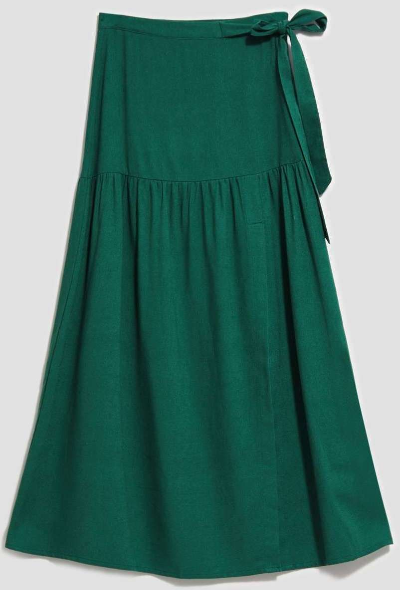 LADY'S SKIRT L-SC-4022 PALM LEAF