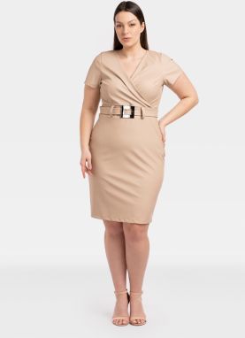 Dámske šaty Karko Beige