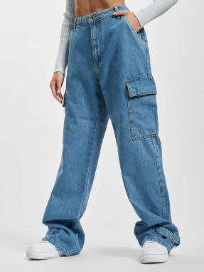 DEF Cargo Pants Denim Light Blue Denim