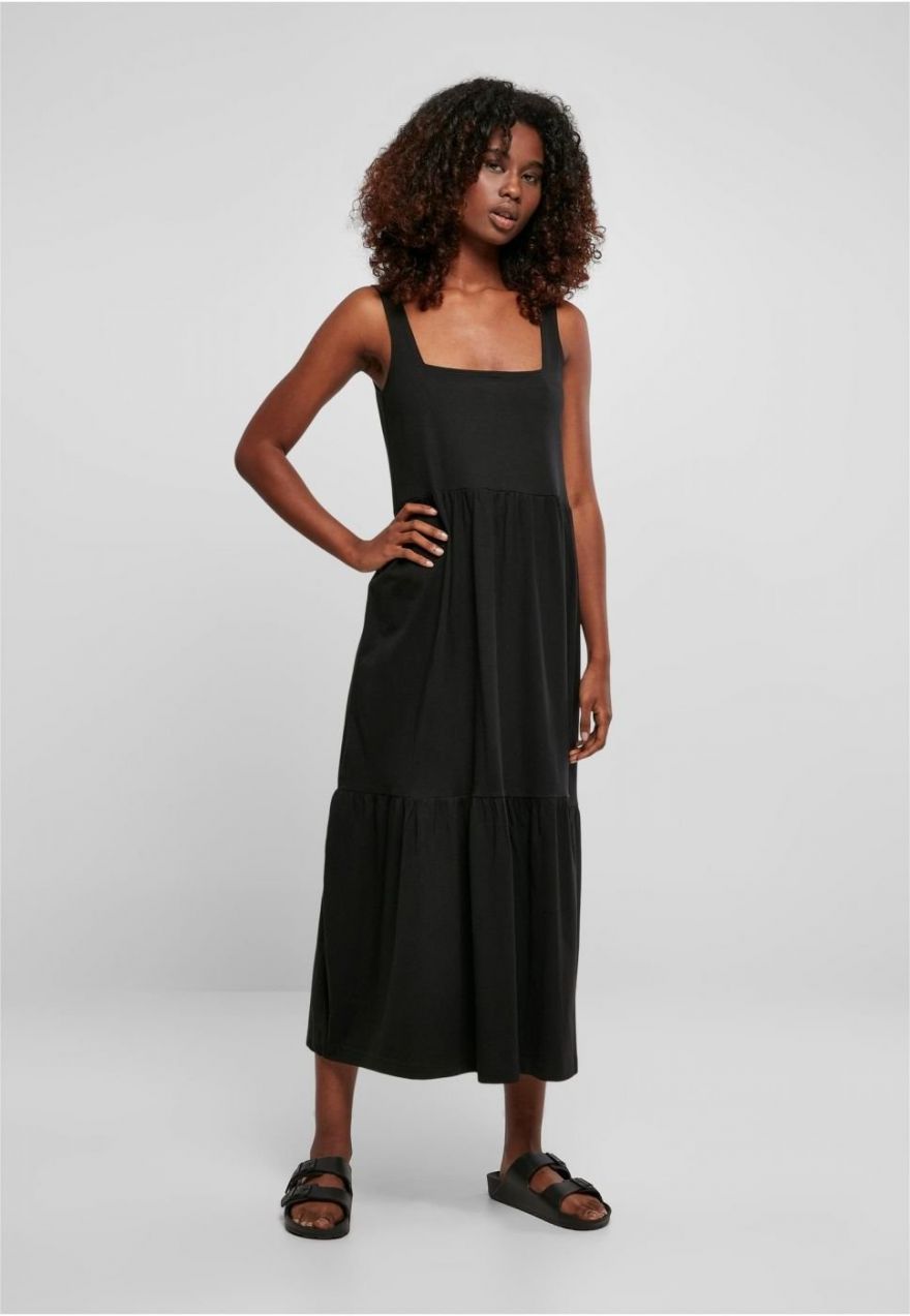 Women's summer dress 7/8 length Valance black