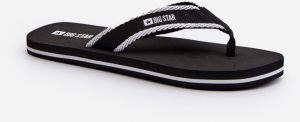 Men's Big Star Flip-Flops Black