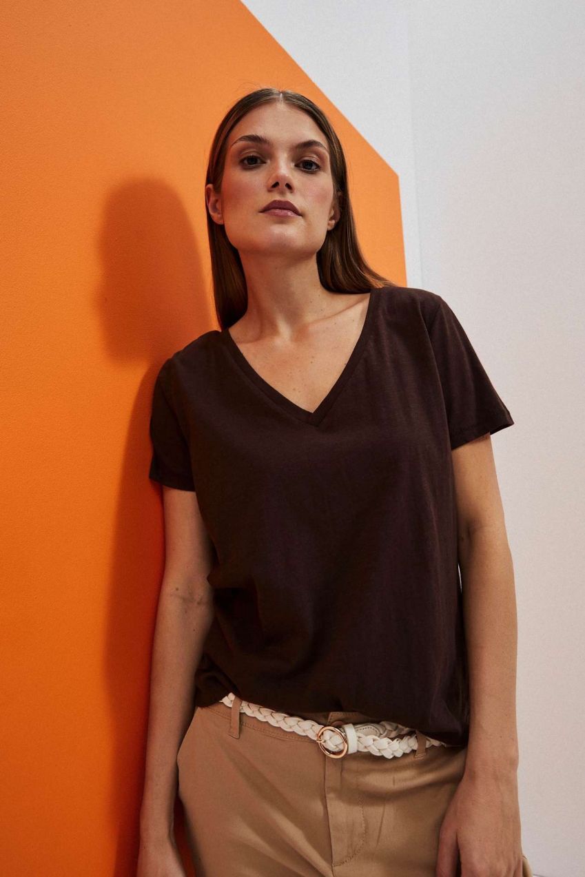 WOMEN'S T-SHIRT L-TS-4049 D.DUB