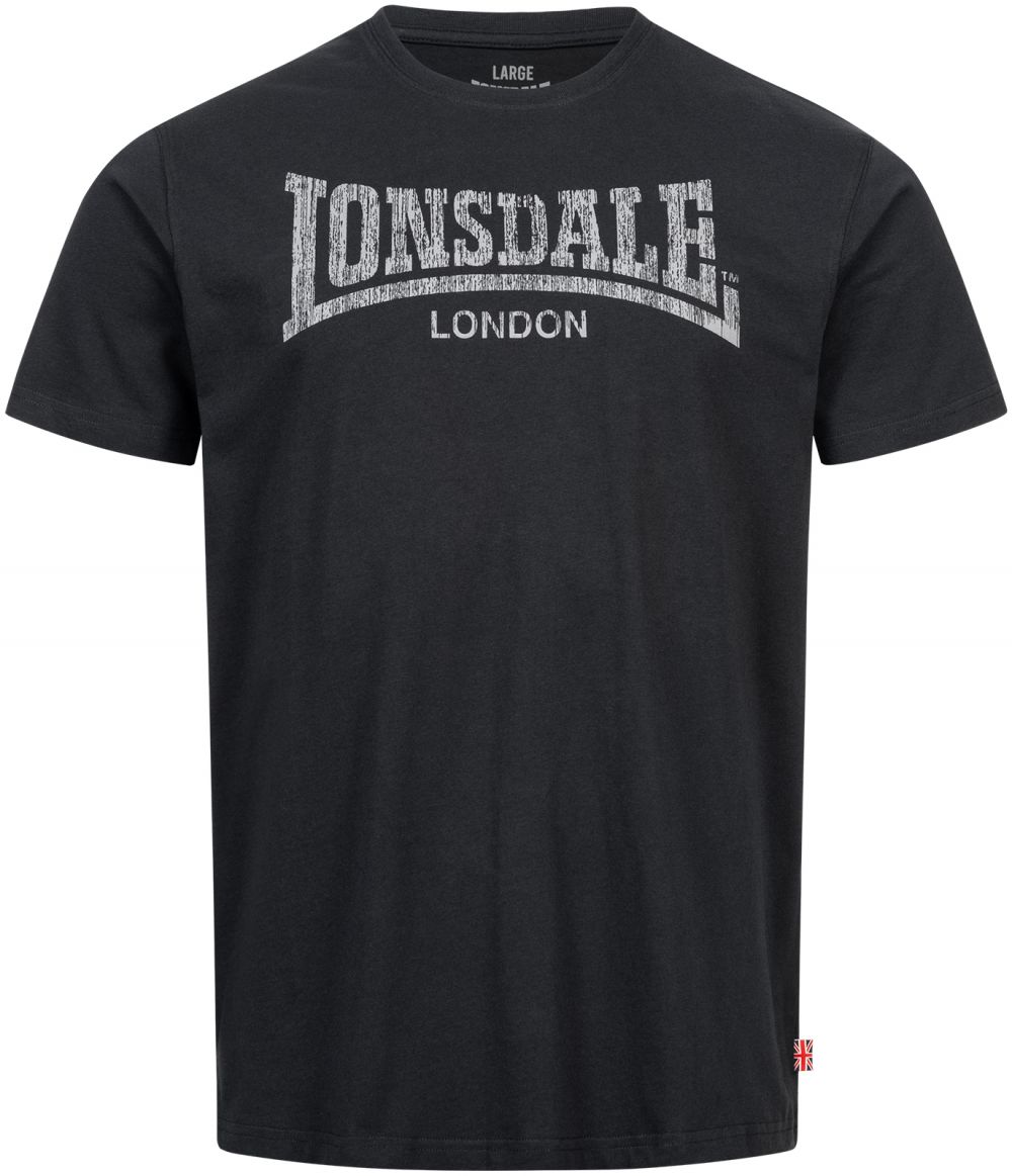 Pánske tričko Lonsdale 111132-Black