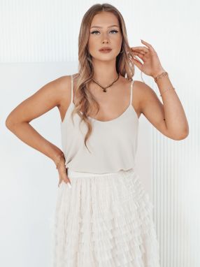 Women's top TINAL beige Dstreet
