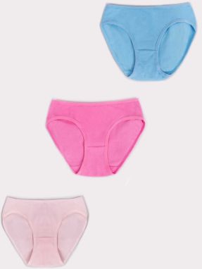 Yoclub Kids's Cotton Girls' Briefs Underwear 3-Pack BMD-0036G-AA30-002