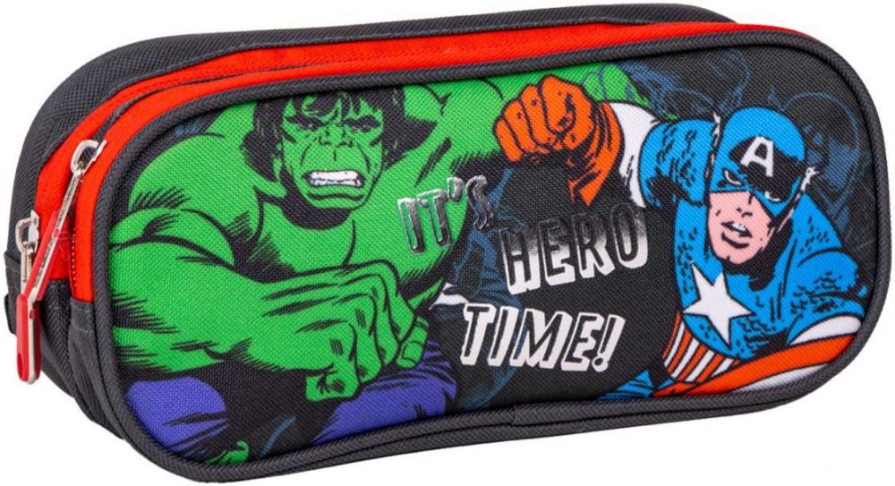 PENCIL CASE 2 COMPARTIMENTOS AVENGERS