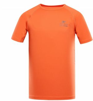 Men's functional T-shirt with cool-dry ALPINE PRO BOND spicy orange