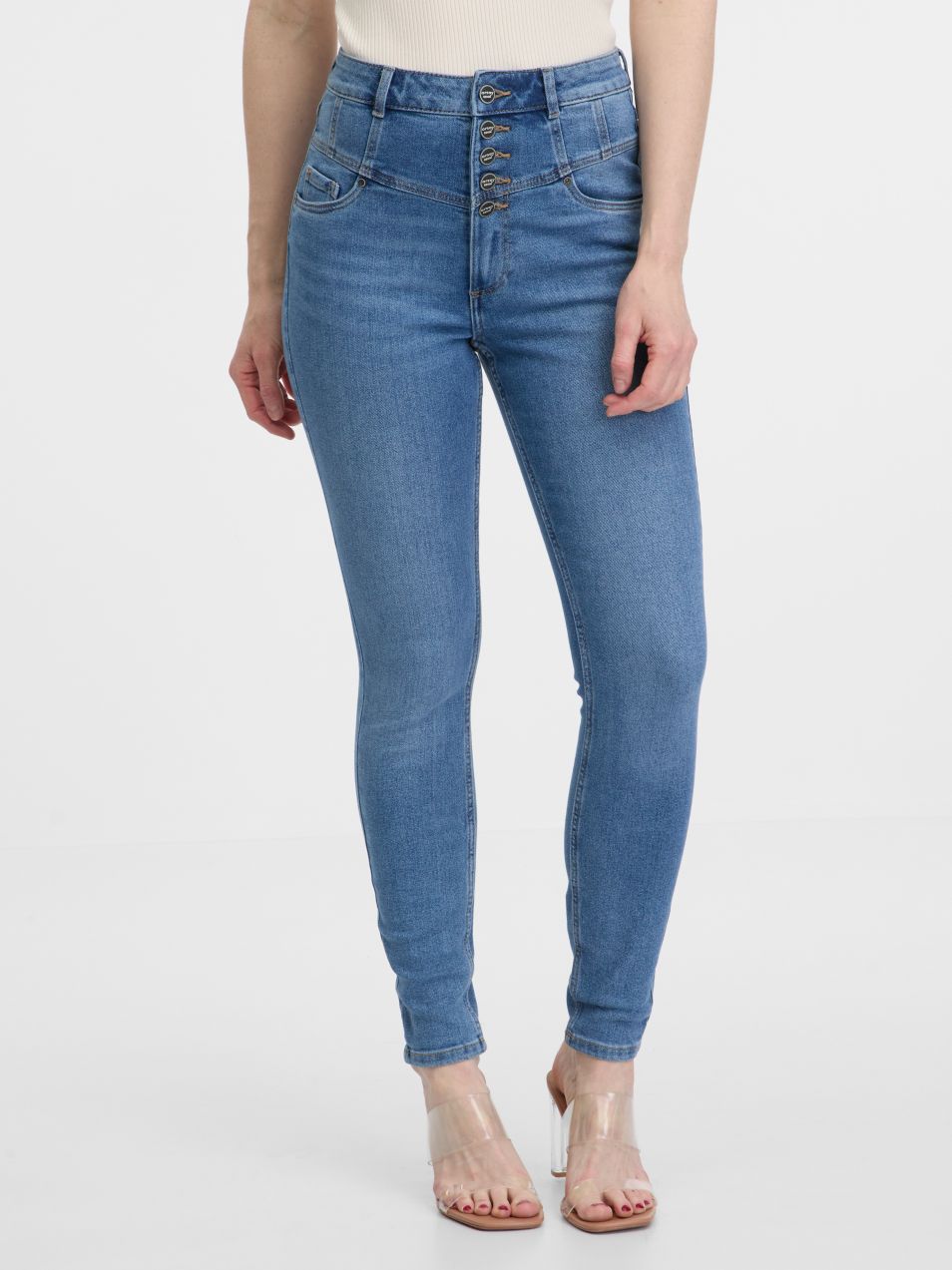 Skinny fit pre ženy ORSAY - modrá