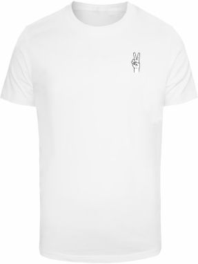 Men's T-shirt Peace Hand - white